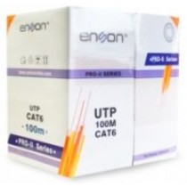 Enson Bobina de Cable Cat6 UTP, 100 Metros, Gris - Envío Gratis