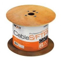 Nexxt Solutions Bobina de Cable Cat6a STP, 305 Metros, Gris - Envío Gratis