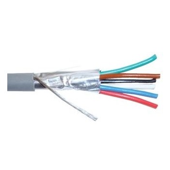 Belden Bobina de Cable de Seguridad, Riser CMR, 300 Metros, Gris - Envío Gratis