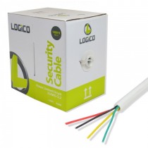 Logico Bobina de Cable Alarma AWG, 305 Metros, Blanco - Envío Gratis