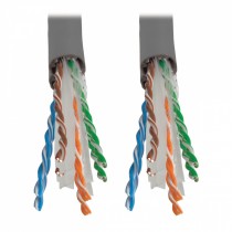 Tripp Lite Bobina de Cable Cable PVC a Granel Cat6 Gigabit Sólido, 305 Metros, Gris - Envío Gratis