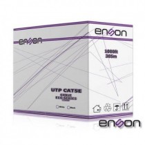 Enson Bobina de Cable UTP Eco Cat5e, 305 Metros, Blanco - Envío Gratis