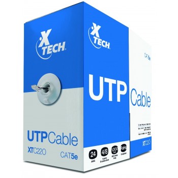 Xtech Bobina de Cable Cat5e UTP, 305 Metros - Envío Gratis