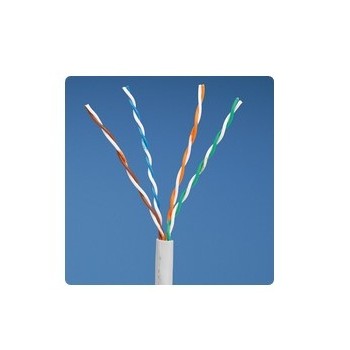 Panduit Bobina de Cable Cat5e UTP, 4-Pares, 24 AWG, 305 Metros, Blanco - Envío Gratis