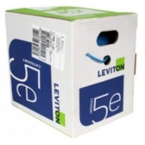 Leviton Bobina de Cable Cat5e UTP, 305 Metros, Azul - Envío Gratis