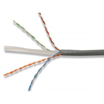 Siemon Bobina de Cable Cat6 UTP 4 Pares, 305 Metros, Gris - Envío Gratis