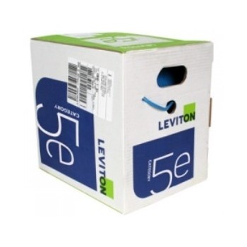 Leviton Bobina de Cable Cat5e UTP, 305 Metros, Gris - Envío Gratis
