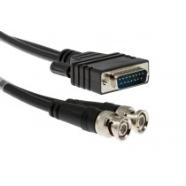 Cisco Cable DB15 Macho - 2x BNC, 5 Metros, Negro - Envío Gratis