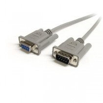 StarTech.com Cable Serial DB-9 Macho - DB-9 Hembra, 1.8 Metros, Gris - Envío Gratis