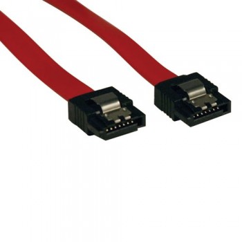 Tripp Lite Cable de Señal SATA 7-pin Macho - 7-pin Macho, 48cm, Rojo - Envío Gratis