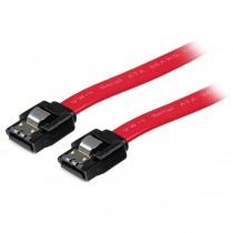 StarTech.com Cable SATA con Cierre de Seguridad, 45cm, Rojo - Envío Gratis