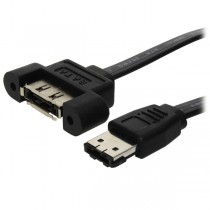 X-Case Cable eSATA Macho - eSATA Hembra, 45cm, Negro - Envío Gratis