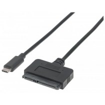 Manhattan Cable SATA Macho - USB 3.1 Macho, 25cm, Negro - Envío Gratis