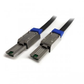 StarTech.com Cable Mini-SAS SFF-8088 Macho - SFF-8088 Macho, 1 Metro, Negro - Envío Gratis