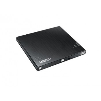 Lite-On eBAU108 Quemador de DVD, DVD-R 8x / DVD+RW 8x, Externo, USB 2.0, Negro - Envío Gratis