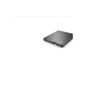 Lenovo ThinkPad UltraSlim Quemador de DVD, USB 3.0, Externo, Negro - Envío Gratis