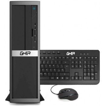 Computadora Kit Ghia Compagno Slim, Intel Core i3-7100 3.90GHz, 4GB, 1TB, Windows 10 Pro 64-bit + Teclado/Mouse - Envío Gratis