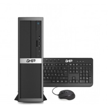 Computadora Kit Ghia Compagno Slim PCGHIA-2244, Intel Celeron N3150 1.60GHz, 4GB, 500GB, Negro + Teclado/Mouse - Envío Gratis