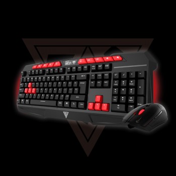 Kit Gamer de Teclado y Mouse Gamdias Ares V2 Essential Combo Incluye Ares II Demeter II, Alámbrico, USB, Negro - Envío Gratis