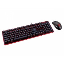 Kit Gamer de Teclado y Mouse Cougar DEATHFIRE, Alámbrico, USB, Negro (Español) - Envío Gratis