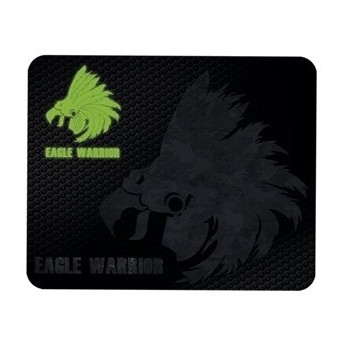 Mousepad Gamer Eagle Warrior, 32x26cm, Grosor 3mm, Negro - Envío Gratis