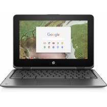 HP 2 en 1 Chromebook x360 11 G1 11.6'', Intel Celeron N3350 1.10GHz, 4GB, 32GB, Chrome OS, Plata - Envío Gratis