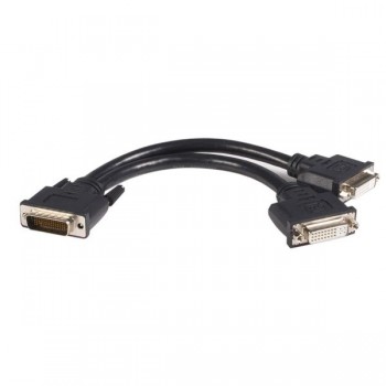 StarTech.com Cable LFH 59 Macho - 2x DVI I Hembra, 20cm, Negro - Envío Gratis