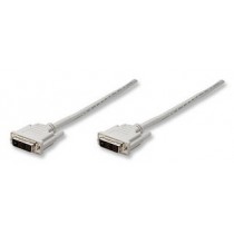 Manhattan Cable DVI Macho - DVI Macho, 1.8 Metros, Beige - Envío Gratis