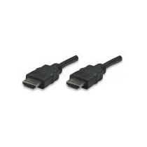 Manhattan Cable HDMI de Alta Velocidad, HDMI Macho - HDMI Macho, 4K, 3D, 5 Metros, Negro - Envío Gratis