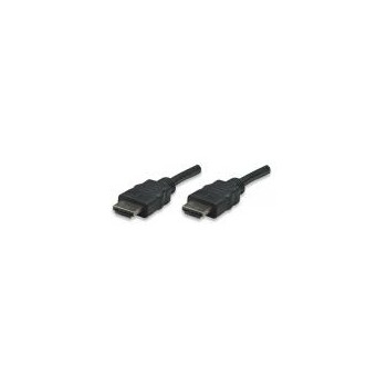 Manhattan Cable HDMI de Alta Velocidad, HDMI Macho - HDMI Macho, 4K, 3D, 5 Metros, Negro - Envío Gratis