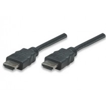Manhattan Cable HDMI Macho - HDMI Macho, 1 Metro, Negro - Envío Gratis