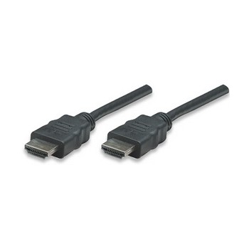 Manhattan Cable HDMI Macho - HDMI Macho, 1 Metro, Negro - Envío Gratis