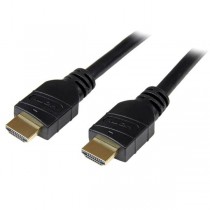StarTech.com Cable HDMI de Alta Velocidad, HDMI Macho - HDMI Macho, 4K, 15 Metros, Negro - Activo con Amplificador - Envío Grati