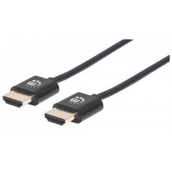 Manhattan Cable Ultradelgado HDMI Macho - HDMI Macho, 3 Metros, Negro - Envío Gratis
