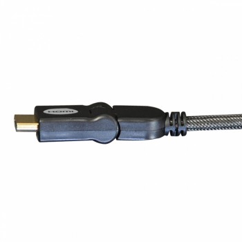 Tripp Lite Cable HDMI de Alta Velocidad con Conectores Giratorios, Macho - Macho, 1.83 Metros, Negro - Envío Gratis