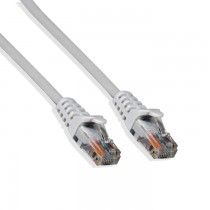 Parche Logico Cable Cat6 UTP Moldeado RJ-45 - Macho - RJ-45 - Macho, 15 Metros, Blanco - Envío Gratis