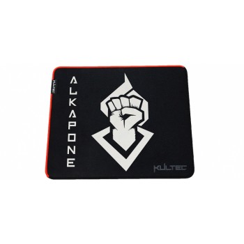 Mousepad Gamer Kultec Alkapone, 36 x 30cm, Grosor 4mm, Negro/Naranja - Envío Gratis