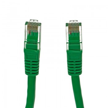 Vcom Cable Patch Cat5e UTP RJ-45 Macho - RJ-45 Macho, 5 Metros, Verde - Envío Gratis