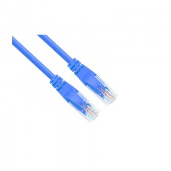 Vcom Cable Patch Cat5e UTP RJ-45 Macho - RJ-45 Macho, 30 Metros, Azul - Envío Gratis