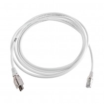 Siemon Cable Patch Cat6a TERA Macho - RJ-45 Macho, 10 Metros, Blanco - Envío Gratis