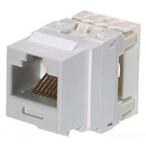 Panduit Jack de Red Cat6 de 8 Posiciones, Marfil - Envío Gratis