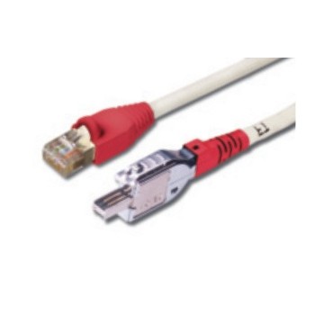 Siemon Cable Patch Cat5e FTP TERA Macho - RJ-45 Macho, 3 Metros, Blanco - Envío Gratis