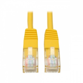 Tripp Lite Cable Patch Cat5e UTP Moldeado RJ-45 Macho - RJ-45 Macho, 2.13 Metros, Amarillo - Envío Gratis