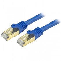 StarTech.com Cable Patch Cat6a STP Blindado sin Enganches RJ-45 Macho - RJ-45 Macho, 6.1 Metros, Azul - Envío Gratis