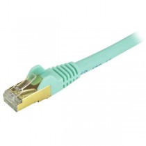 StarTech.com Cable Patch Cat6a STP sin Enganches RJ-45 Macho - RJ-45 Macho, 3 Metros, Turquesa - Envío Gratis