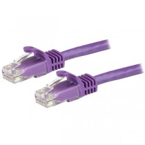StarTech.com Cable Patch Cat6 UTP sin Enganches RJ-45 Macho - RJ-45 Macho, 1.8 Metros, Púrpura - Envío Gratis