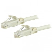 StarTech.com Cable Patch Cat6 UTP sin Enganches RJ-45 Macho - RJ-45 Macho, 4.3 Metros, Blanco - Envío Gratis