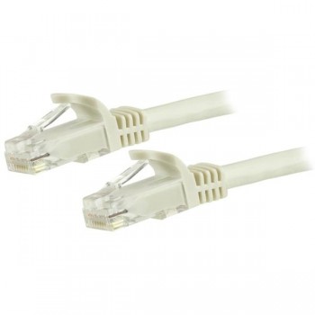 StarTech.com Cable Patch Cat6 UTP sin Enganches RJ-45 Macho - RJ-45 Macho, 4.3 Metros, Blanco - Envío Gratis