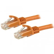 StarTech.com Cable Patch Cat6 UTP sin Enganches RJ-45 Macho - RJ-45 Macho, 20cm, Naranja - Envío Gratis