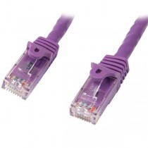 StarTech.com Cable Patch Cat5e UTP sin Enganches RJ-45 Macho - RJ-45 Macho, 10 Metros, Púrpura - Envío Gratis